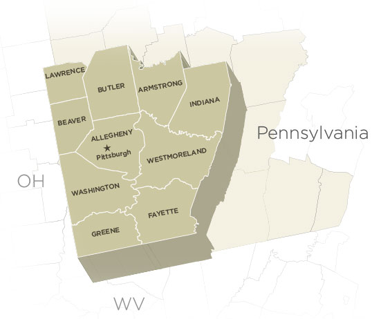 10countyregionmap