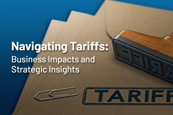Navigating Tariffs Webinar Graphic
