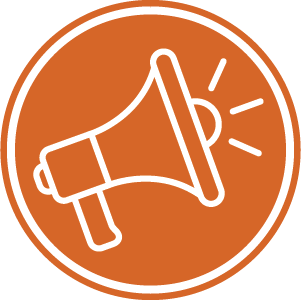 Press release icon - megaphone