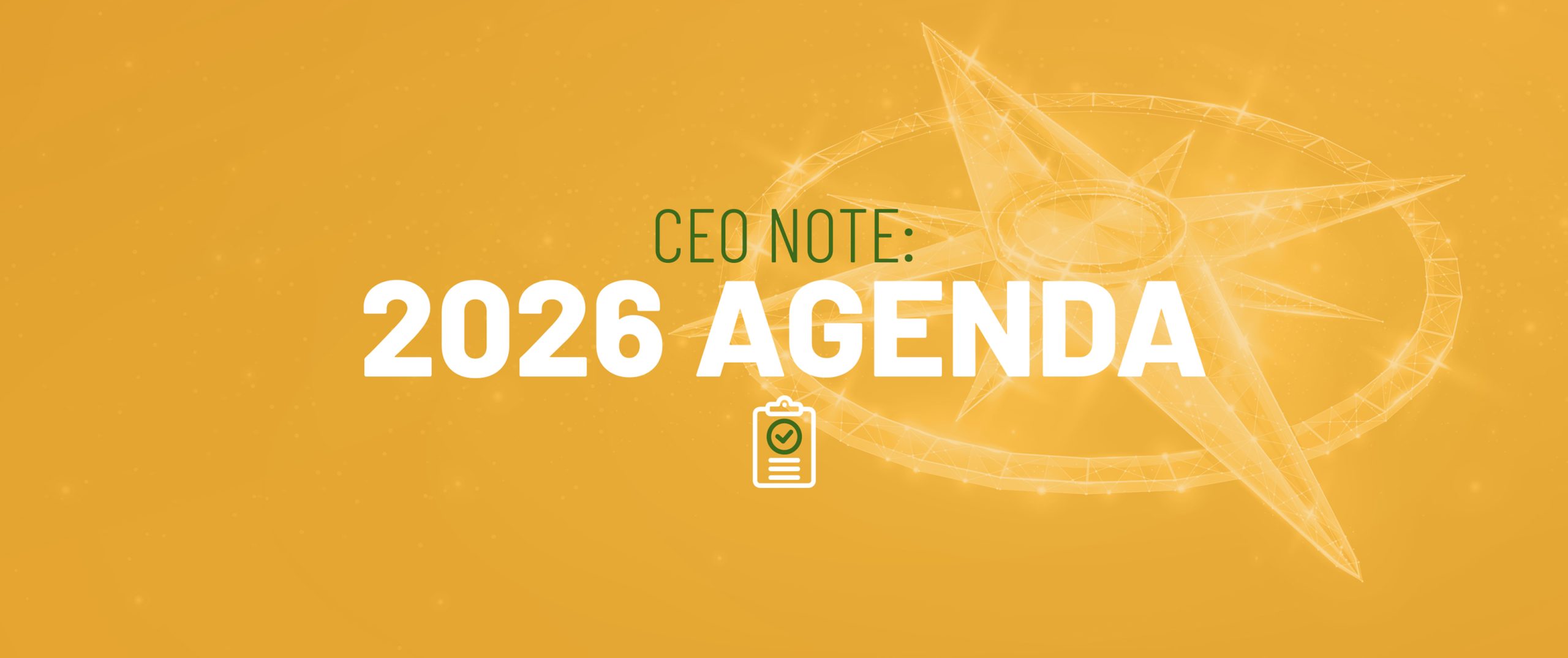 2026 Agenda Highlights from our CEO
